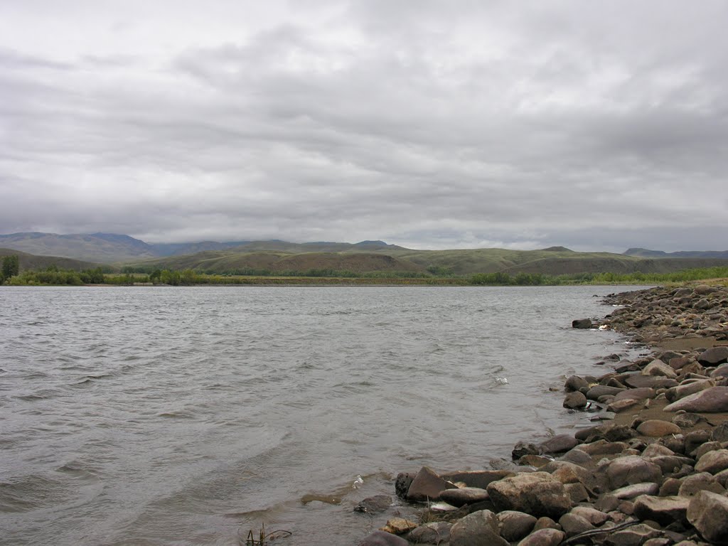 Bii-Khem (Great Yenisei) river