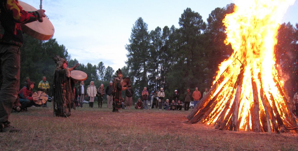 Shaman ceremony Устуу-Хурее World Music Festival 2008