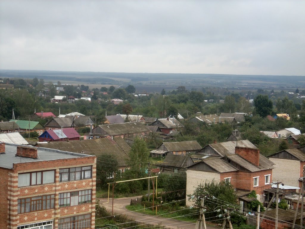 Белев. Город сверху. 16/09/2008г.