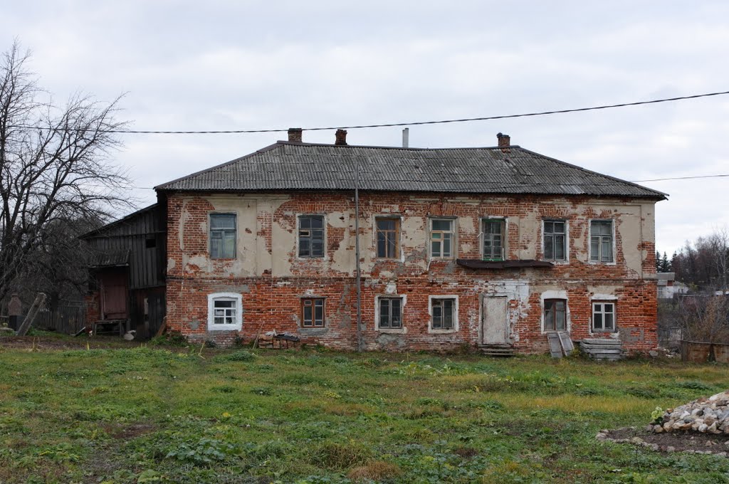 Монастырские кельи.