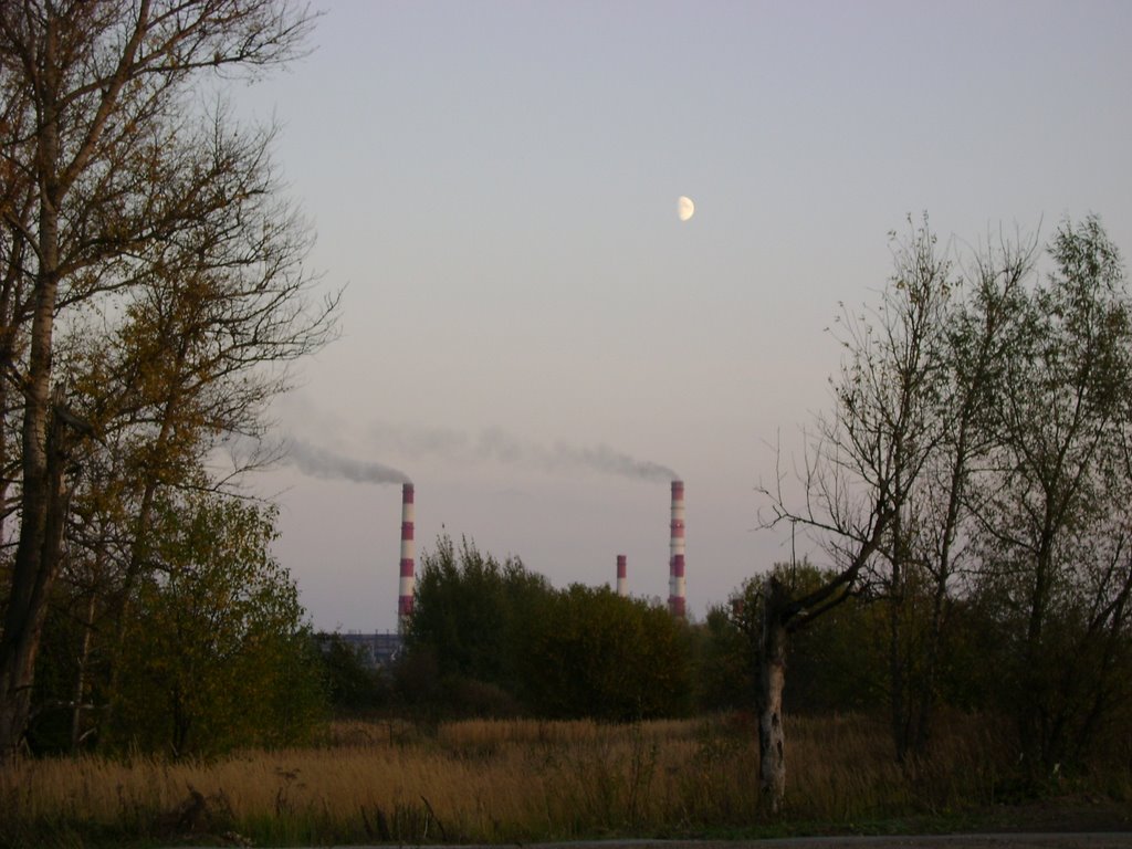 Черепетская ГРЭС. сентябрь 2009