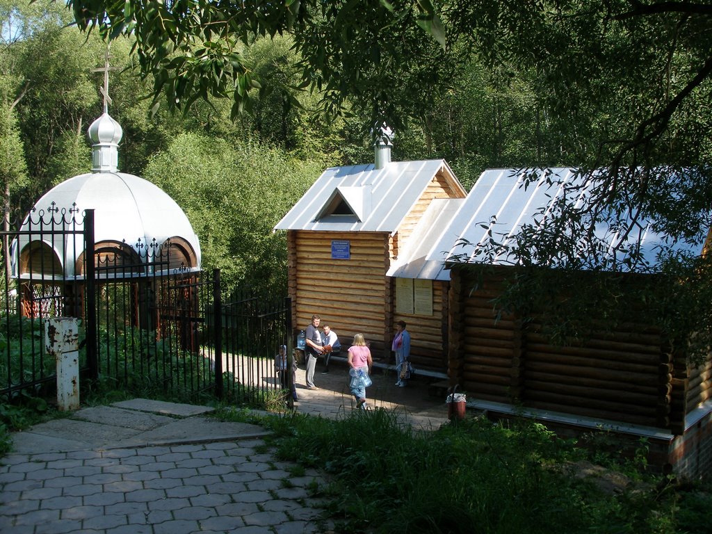 Колюпаново. У святого источника блаженной Ефросинии. Koliupanovo. At the holy spring of blessed Ephrosinia