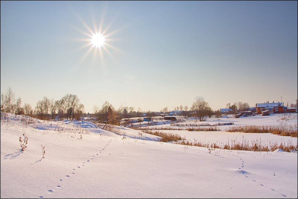 Весна в поселке Арсеньево