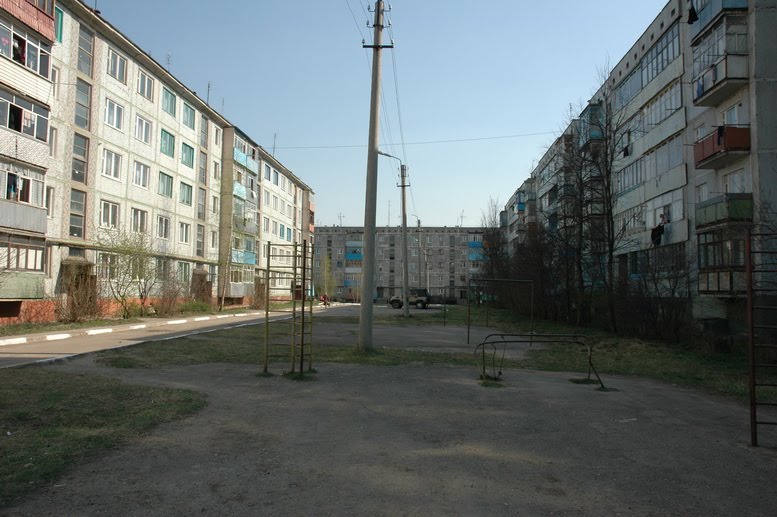 Западный микрорайон двор дома 10