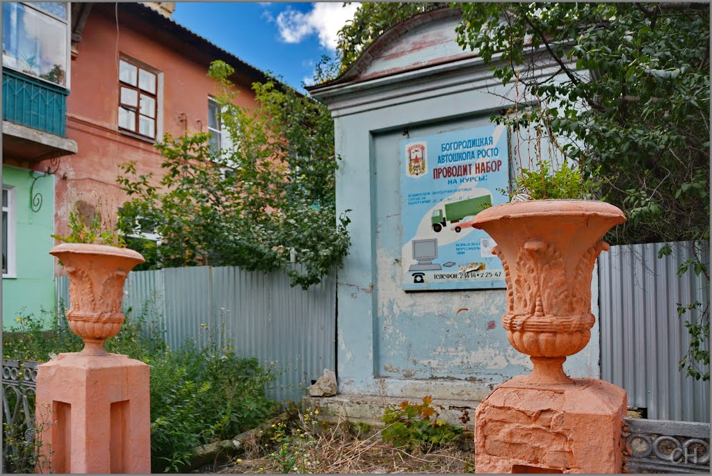 Богородицк. Вазоны
