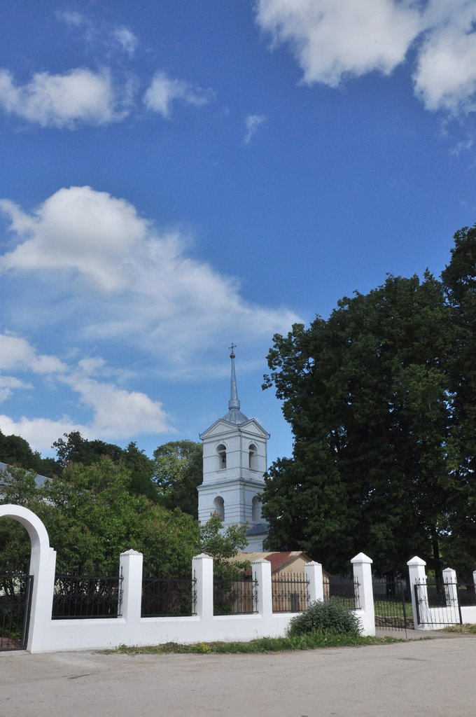 Церковь деревни Велигож  Village Veligozh church