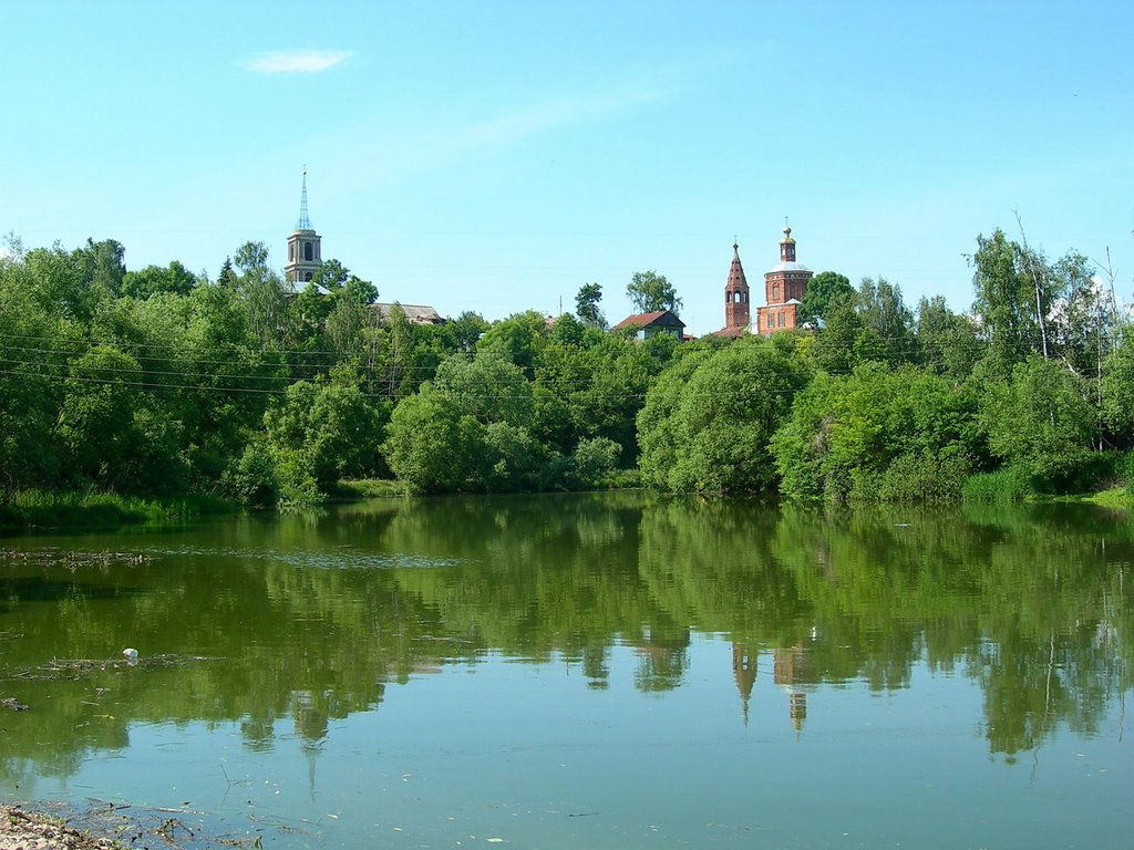 Вид на Венев с моста