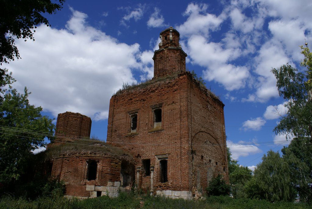 Unknown church, ruins