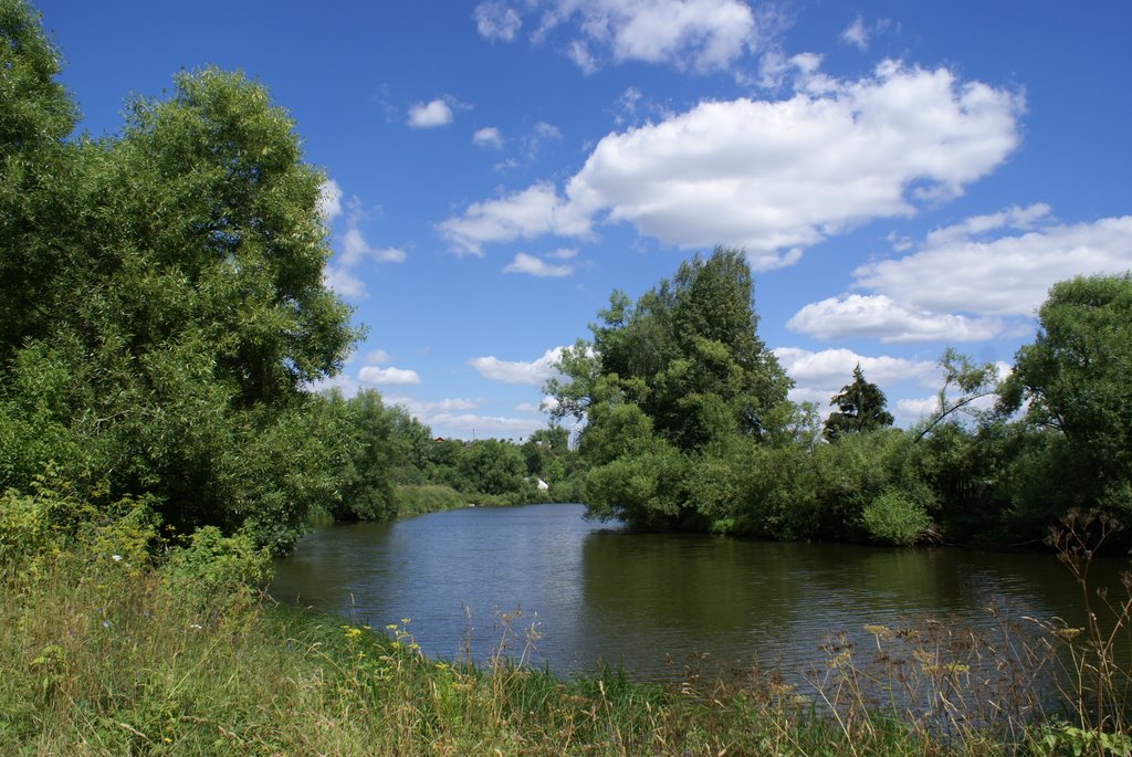 Venevka river, turning