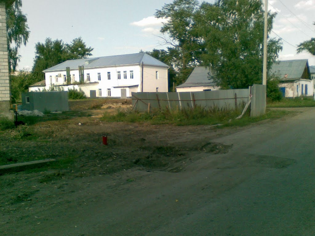 Почта. Вид сзади.