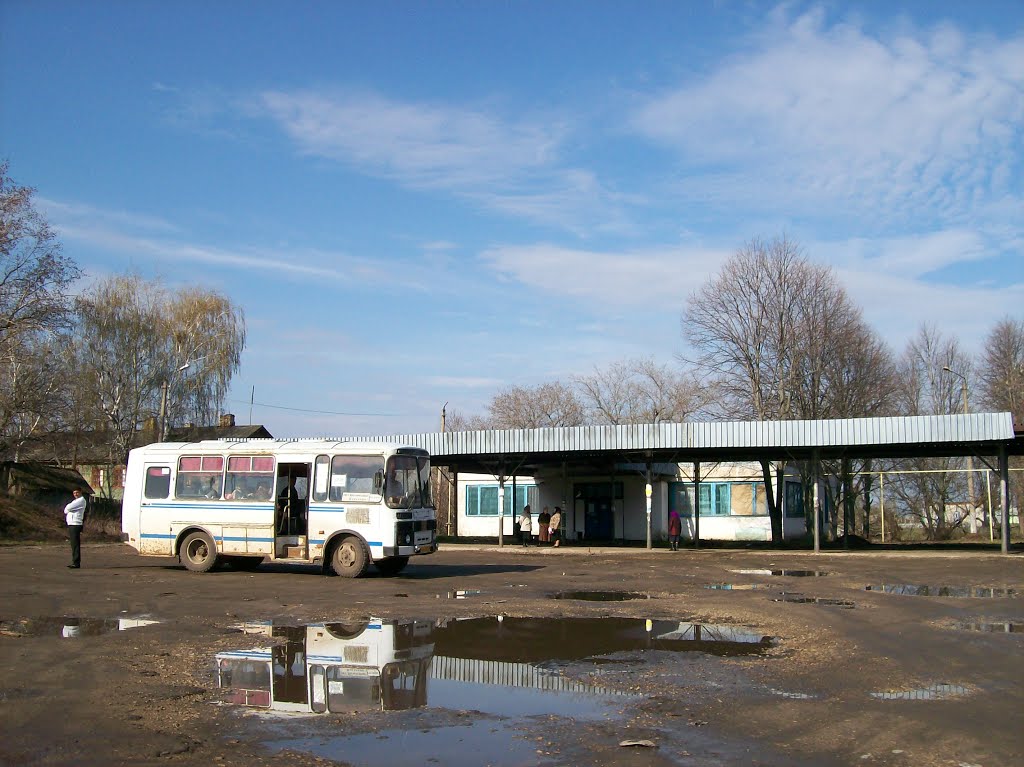 Волово. Автостанция