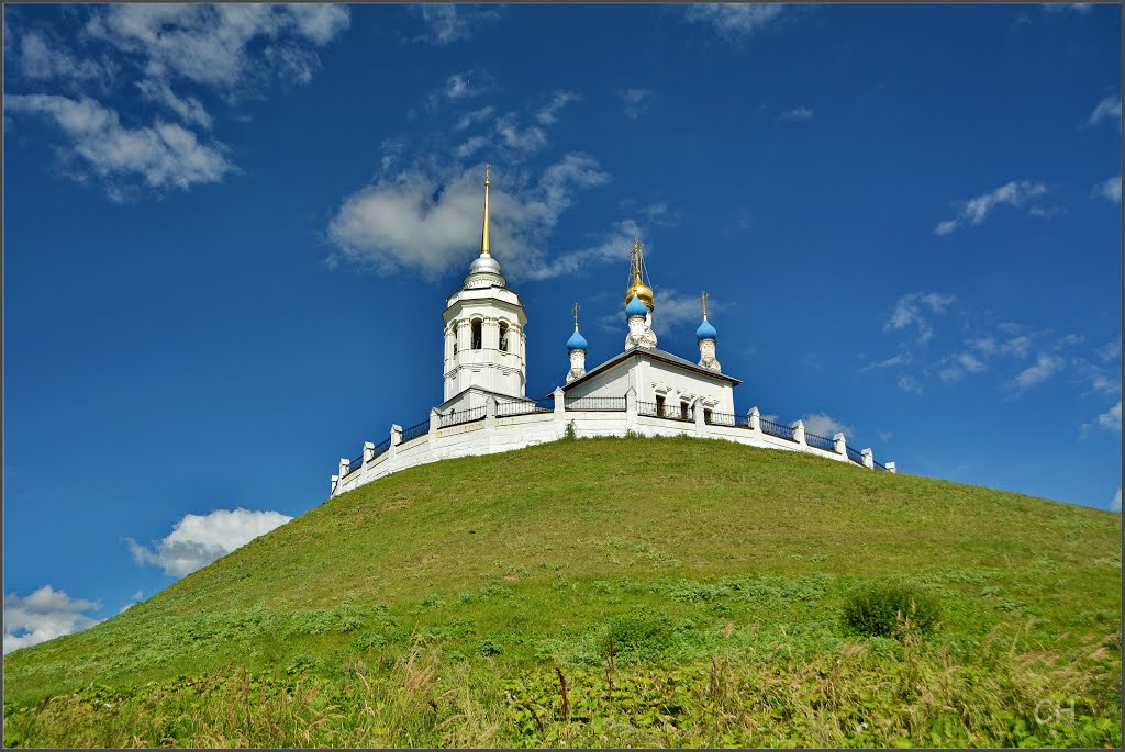 Епифань. Церковь Успения Пресвятой Богородицы на Федосеевом городище