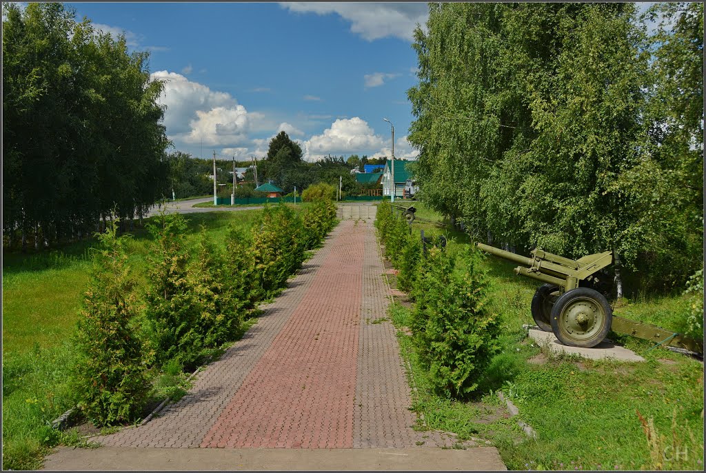 Кимовск. Аллея Героев
