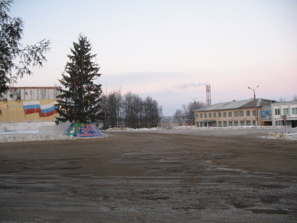 Одоев.Новый год 2008.