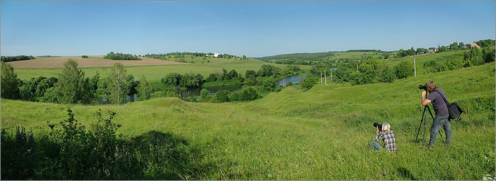 Одоев вид на Анастасов монастырь от горбольницы