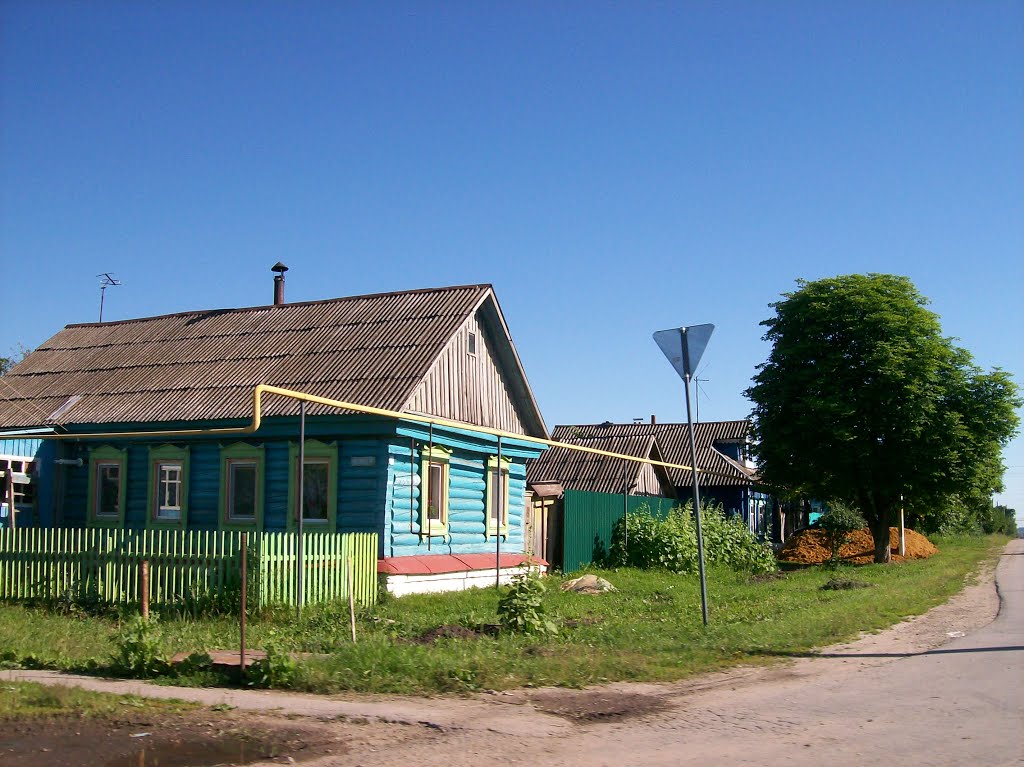 Одоев. Перекрёсток Октябрьской и Победы