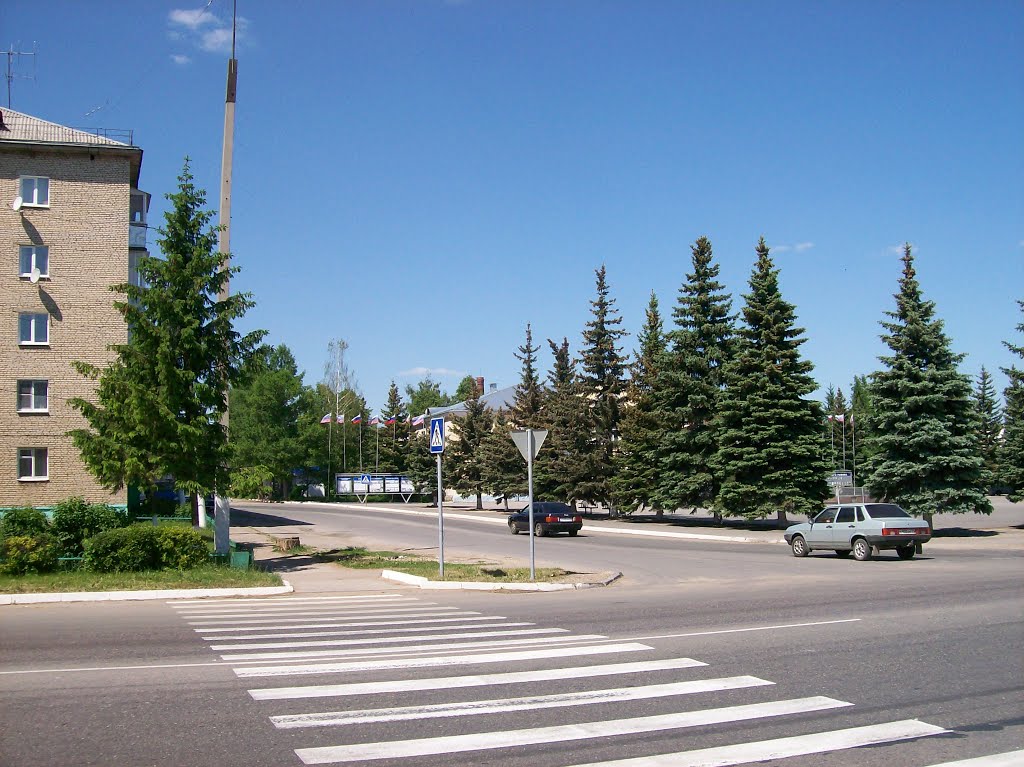 Плавск. Перекрёсток