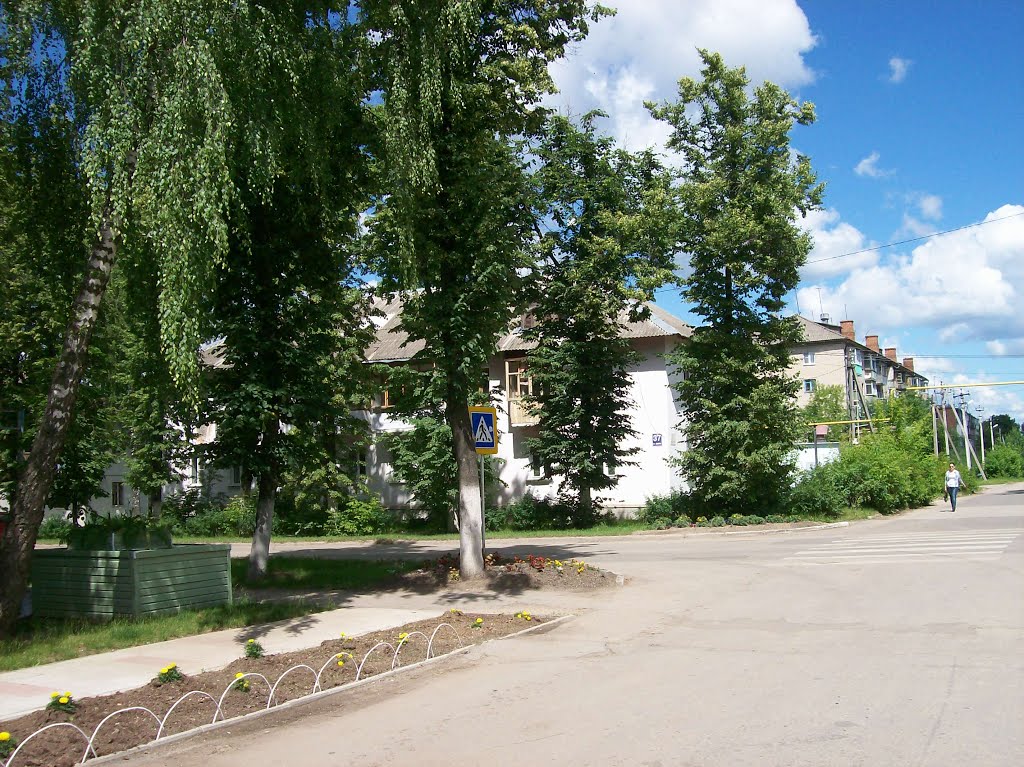 Суворов. Перекрёсток Пионерской и Мира