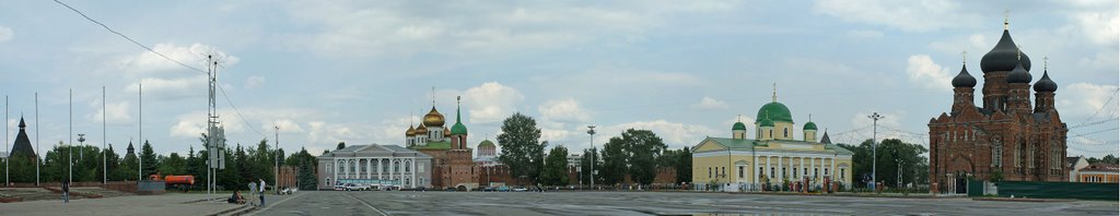 панорама площади Ленина