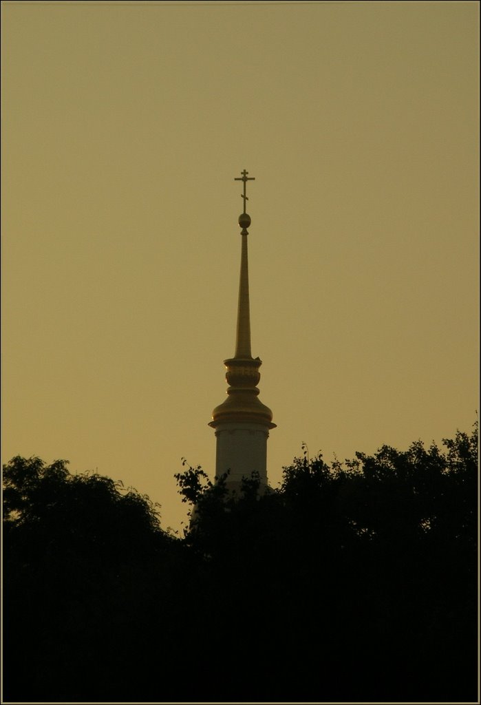 Church. Morning. Всехсвятский Кафедральный собор. Утро.