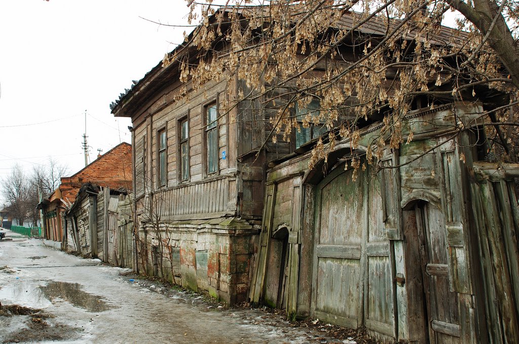 Дома на улице Коминтерна (Tula, houses on Kominterna st.)