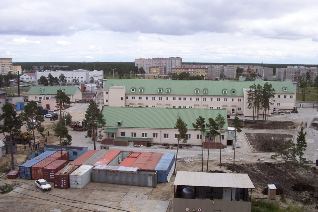 Blick auf das Krankenhaus von Kogalym 2002