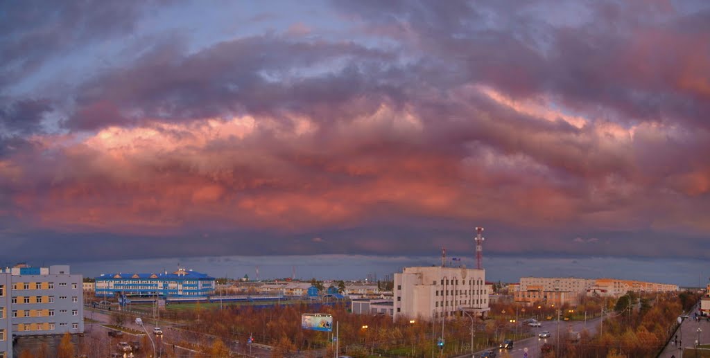 Деревня Муравленко. Осень.