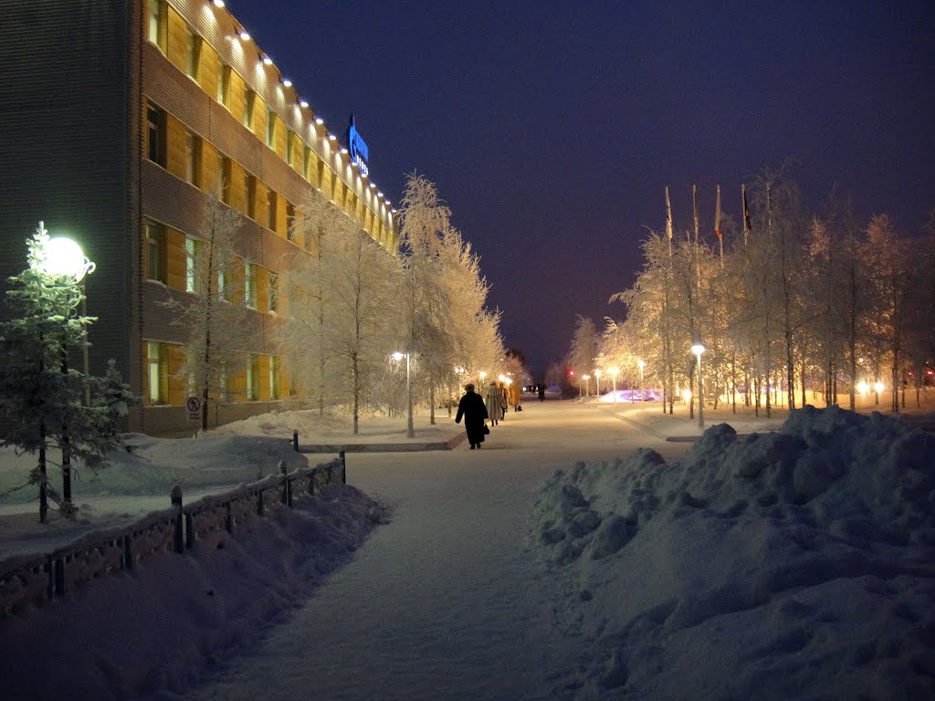 Муравленко зимнее утро 2011-12