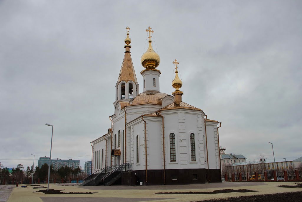 Церковь в г. Губкинский.