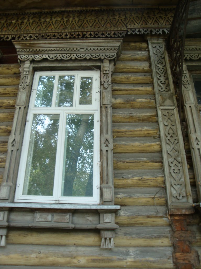 наличники на окне