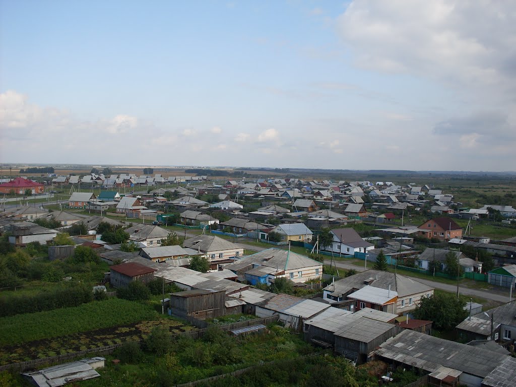 Вид с башни сотового оператора