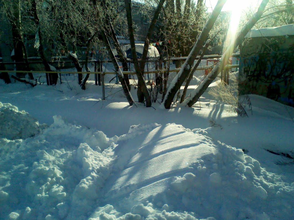 У детского сада