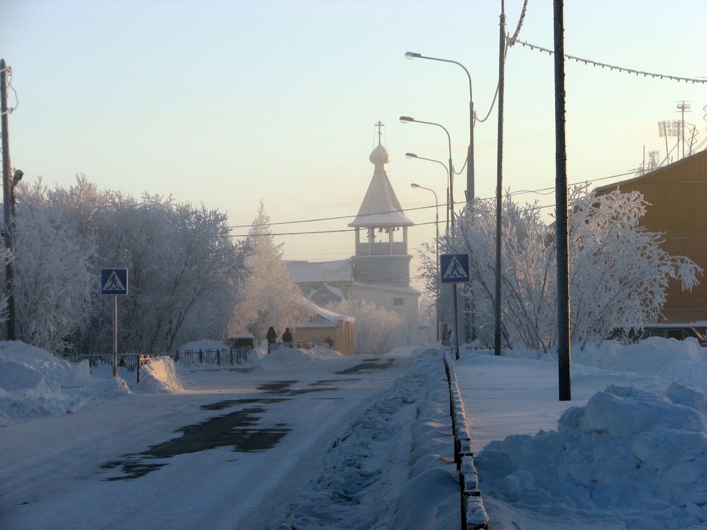 вид на церковь