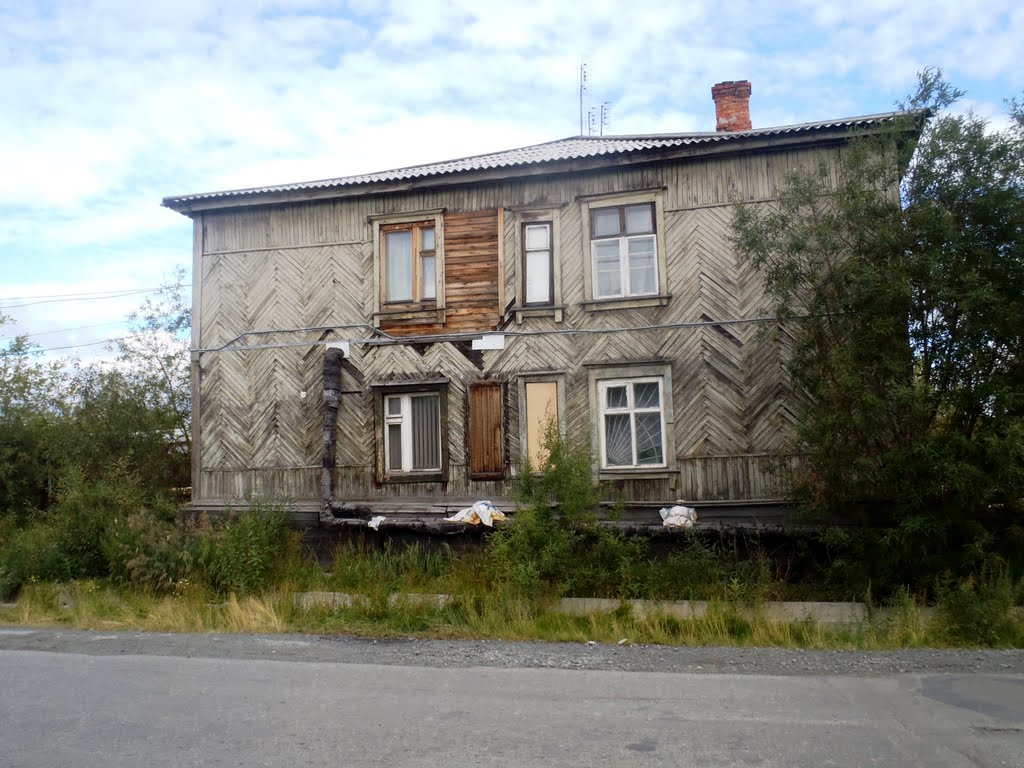 Поселок Лабытнанги. Август 2010 года.