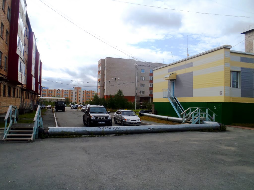 Поселок Лабытнанги. Август 2010 года.