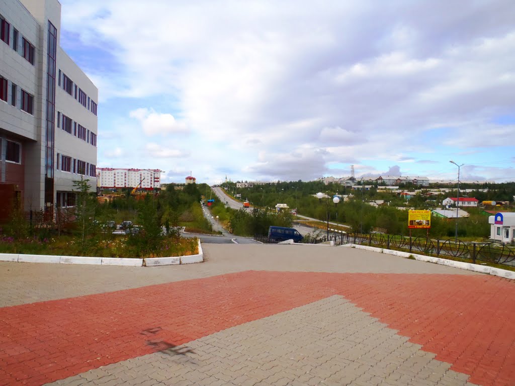Поселок Лабытнанги. Август 2010 года.