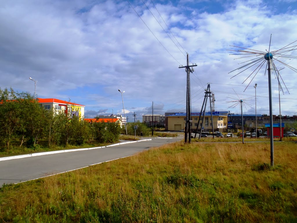Поселок Лабытнанги. Август 2010 года.