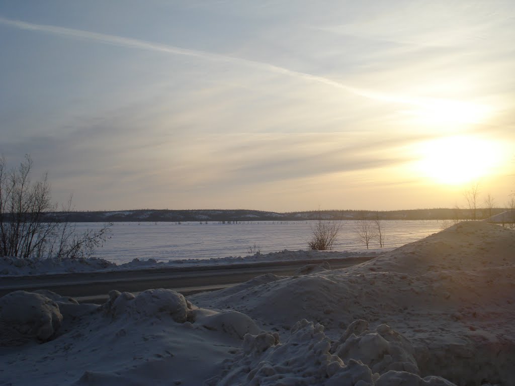 вечерело