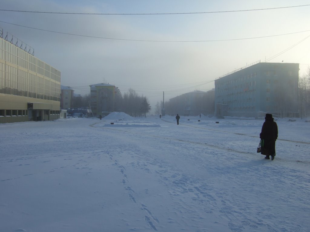 Нефтеюганск, январь, -40 (2)