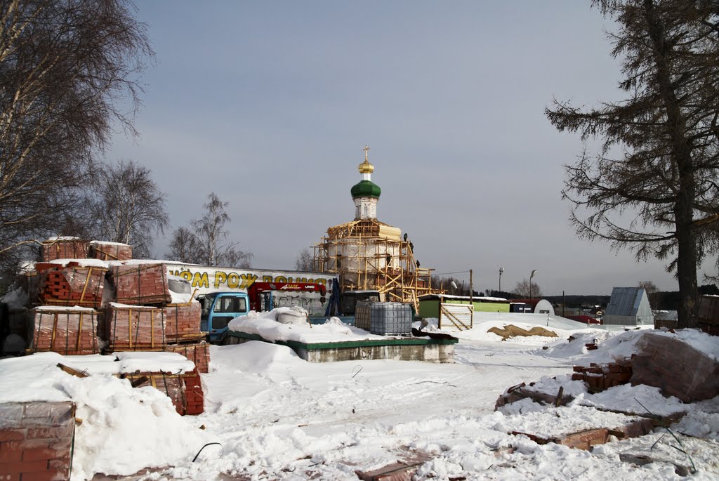 Вид на церковь.29.03.11