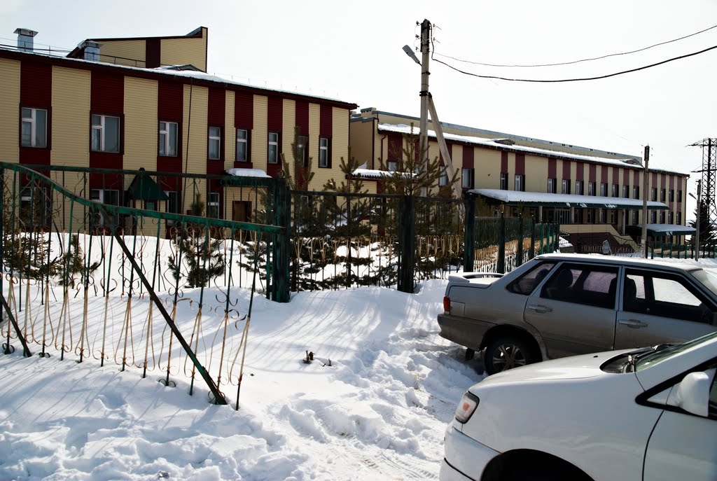 Возле районной больницы.29.03.11