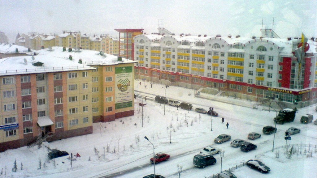 вид с крыши