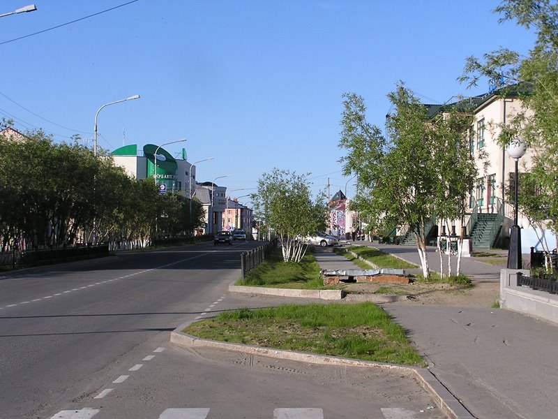 Salekhard: Street of Republic