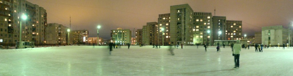 Каток (Двор 32 школы) (февраль 2008)