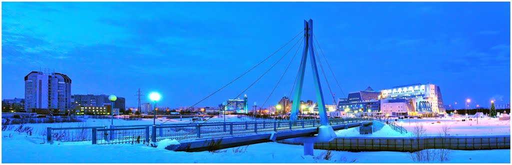 Сургутский пешеходный мост