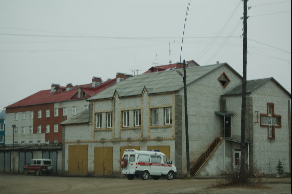 Здание скорой помощи Таркосалинской ЦРБ 22.10.2010