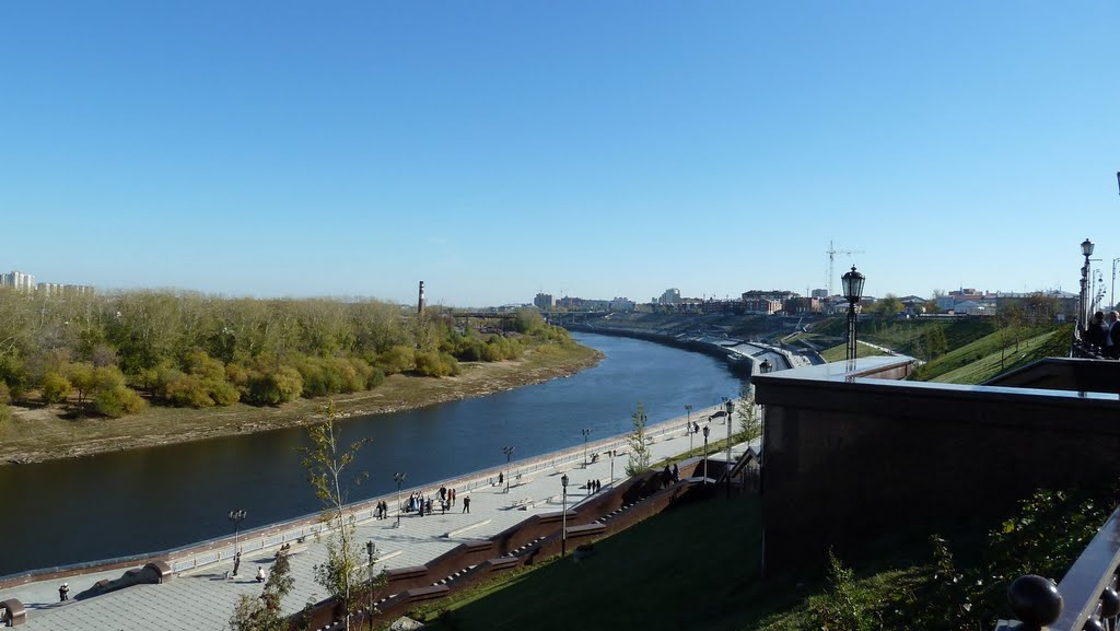 набережная р.Туры (Тюмень) (Tura river Tyumen)