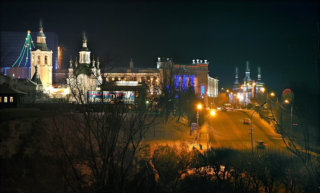 Вид с места основания города