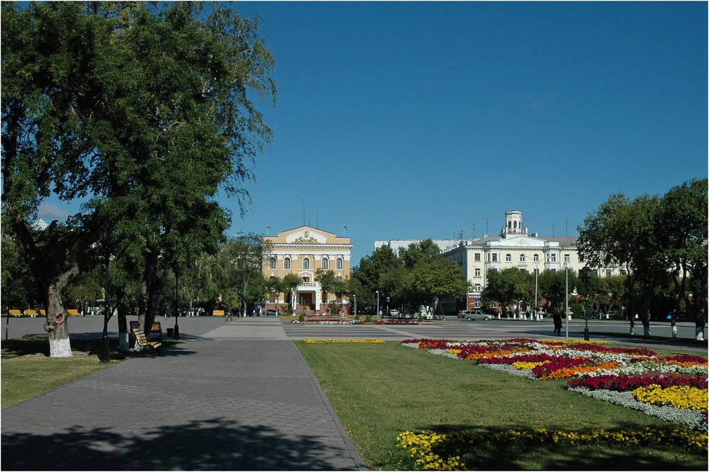 Тюмень. Центральная площадь.