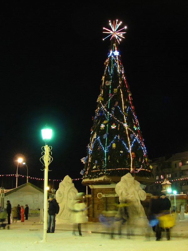 Городская елка